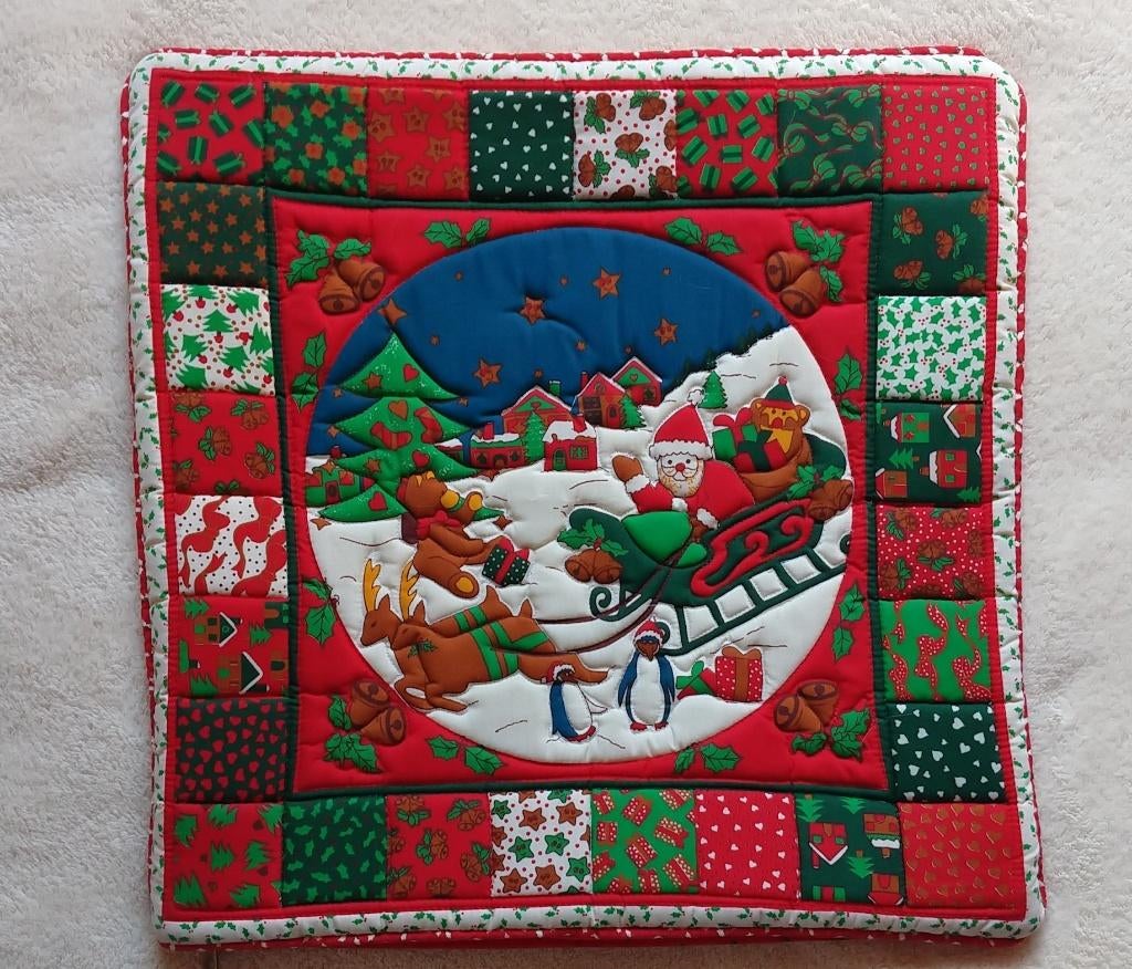IKEA traditionele patchwork quilt kussensloop , volgnr 15, Huis en Inrichting, Ophalen of Verzenden, Zo goed als nieuw, Overige kleuren
