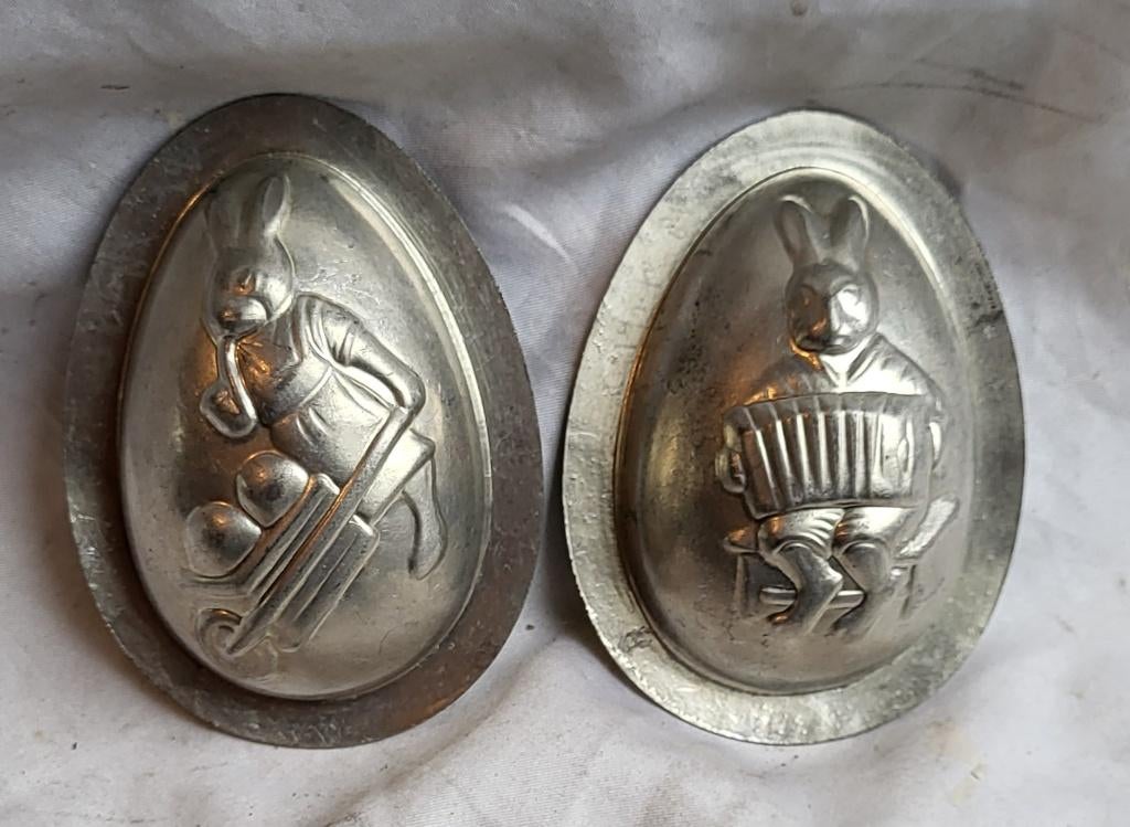 Oude chocoladevormen: KONIJNTJES, Ophalen of Verzenden