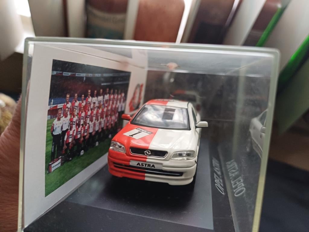Opel Astra Feijenoord Modelauto, Ophalen, Gebruikt, Auto, Overige merken