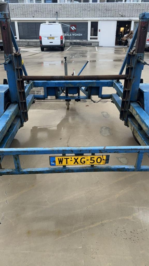 Haspels , aanhangwagens en compressoren, Auto diversen, Aanhangers en Bagagewagens, Ophalen, Gebruikt