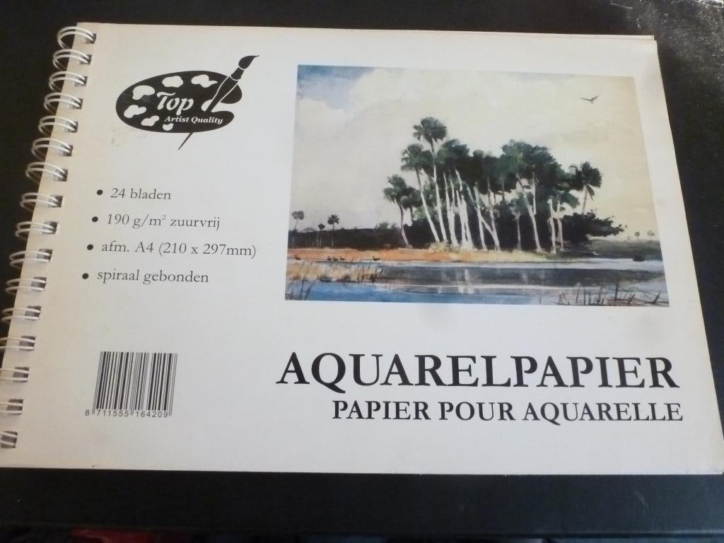 Aquarel papier.(2), Hobby en Vrije tijd, Schilderen, Gebruikt, Ophalen of Verzenden