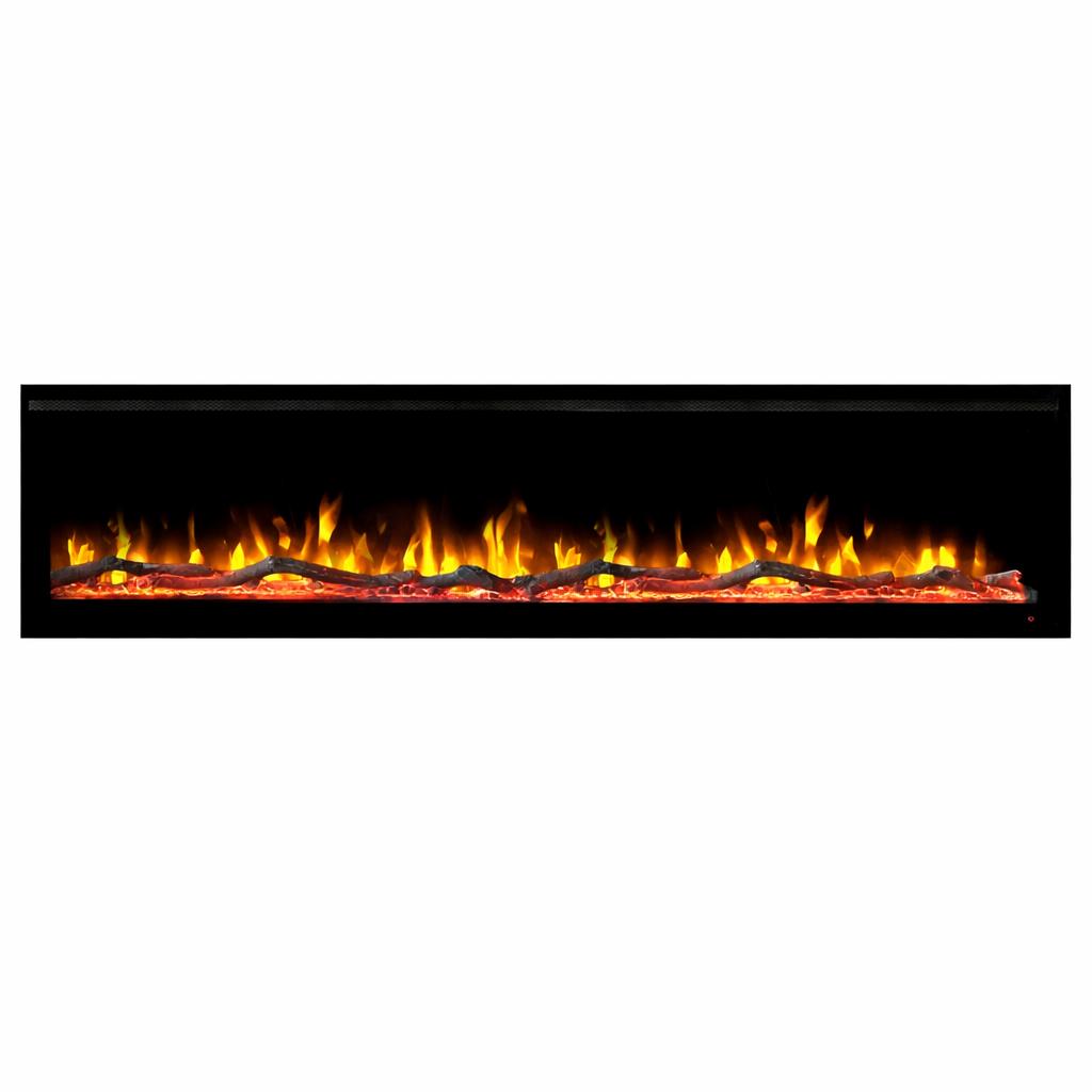 Elektrische Inbouwhaard – 106cm | Luxe Design | LED, Ophalen, Nieuw, Inbouwhaard, Elektrische haard