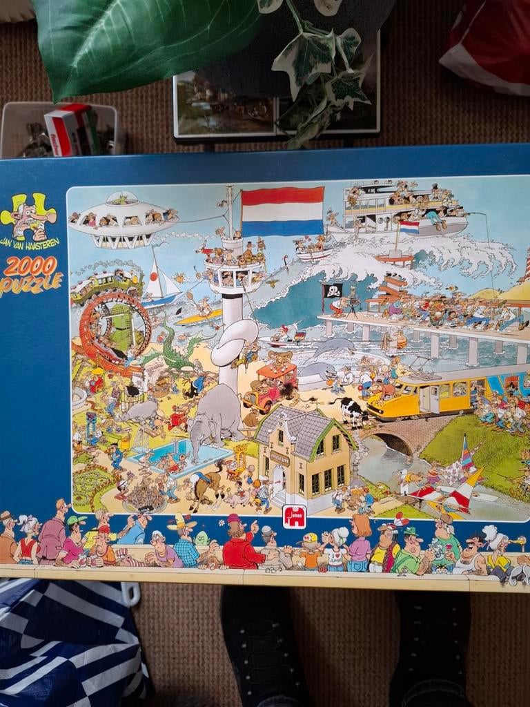 Jan van Haasteren Puzzel - 2000 stukjes, Ophalen, Meer dan 1500 stukjes, Zo goed als nieuw, Legpuzzel
