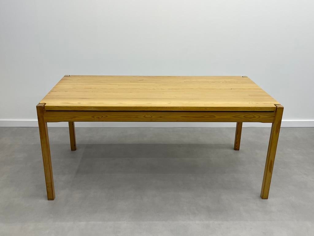 Vintage Ilmari Tapiovaara tafel Laukaan Puu jaren 60, Ophalen, 200 cm of meer, 50 tot 100 cm, Zo goed als nieuw