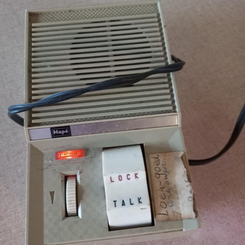 Vintage Hapé Intercom Systeem, Ophalen of Verzenden