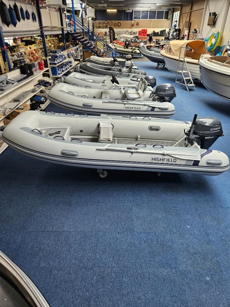 Highfield Ribs Rutgers Recreatie, Ophalen, Nieuw, Benzine, Aluminium