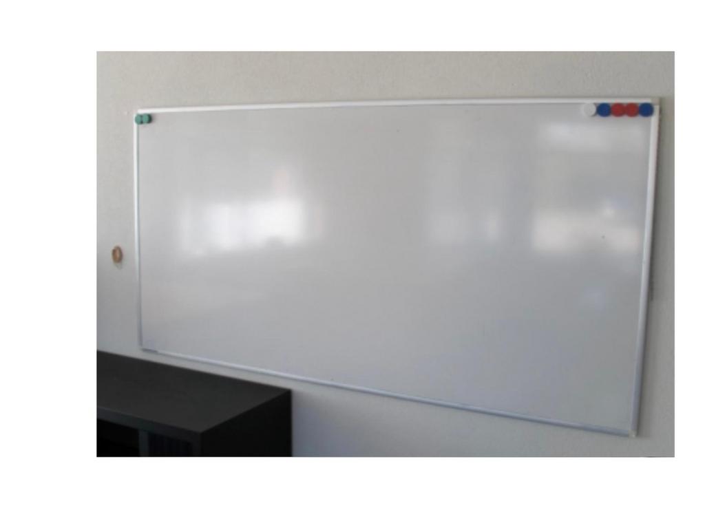 Legamaster Whiteboard 240cm breed, Ophalen of Verzenden, Zo goed als nieuw, Whiteboard