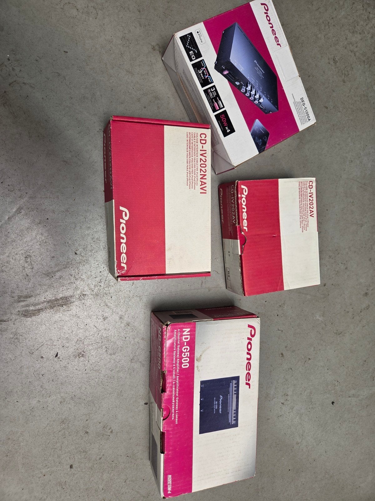 Pioneer DEQ-S1000A, ND-G500, CD-IV202AV, CD-IV202NAVI, Ophalen of Verzenden, Nieuw