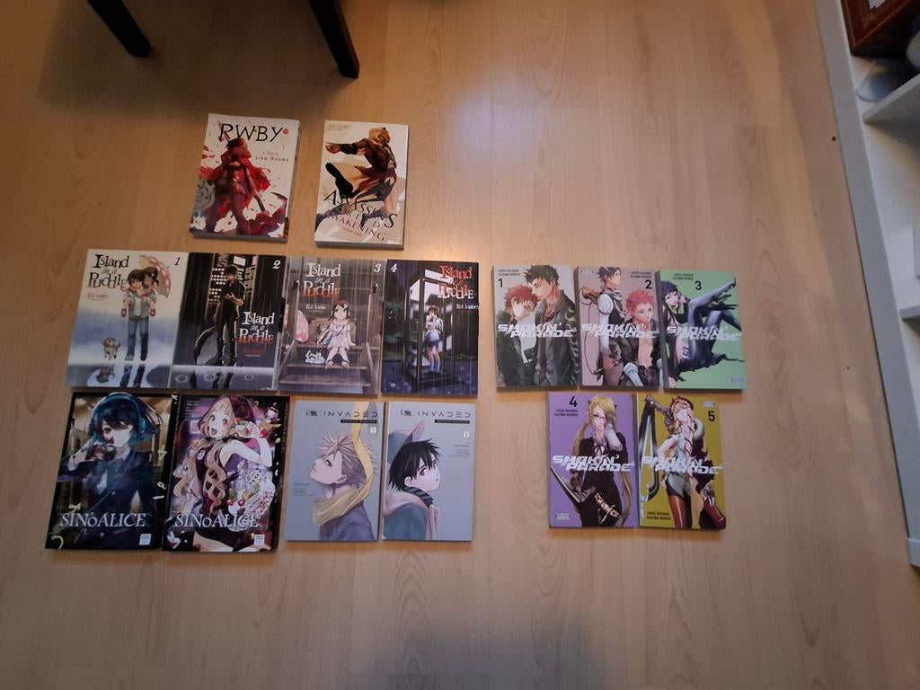 Diverse manga's, Boeken, Meerdere stripboeken, Ophalen of Verzenden, Zo goed als nieuw