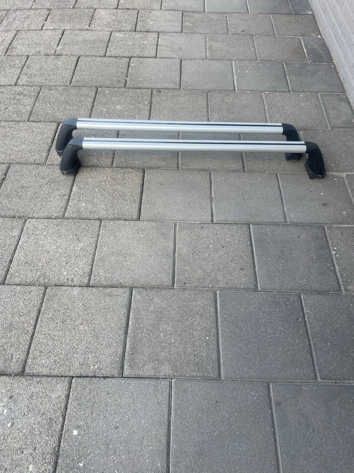 Originele Hyundai dakdragers voor geïntegreerde rails, Ophalen, Gebruikt
