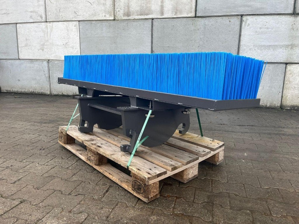Blok bezem CW30 en voor heftruck, Ophalen, Graafmachine