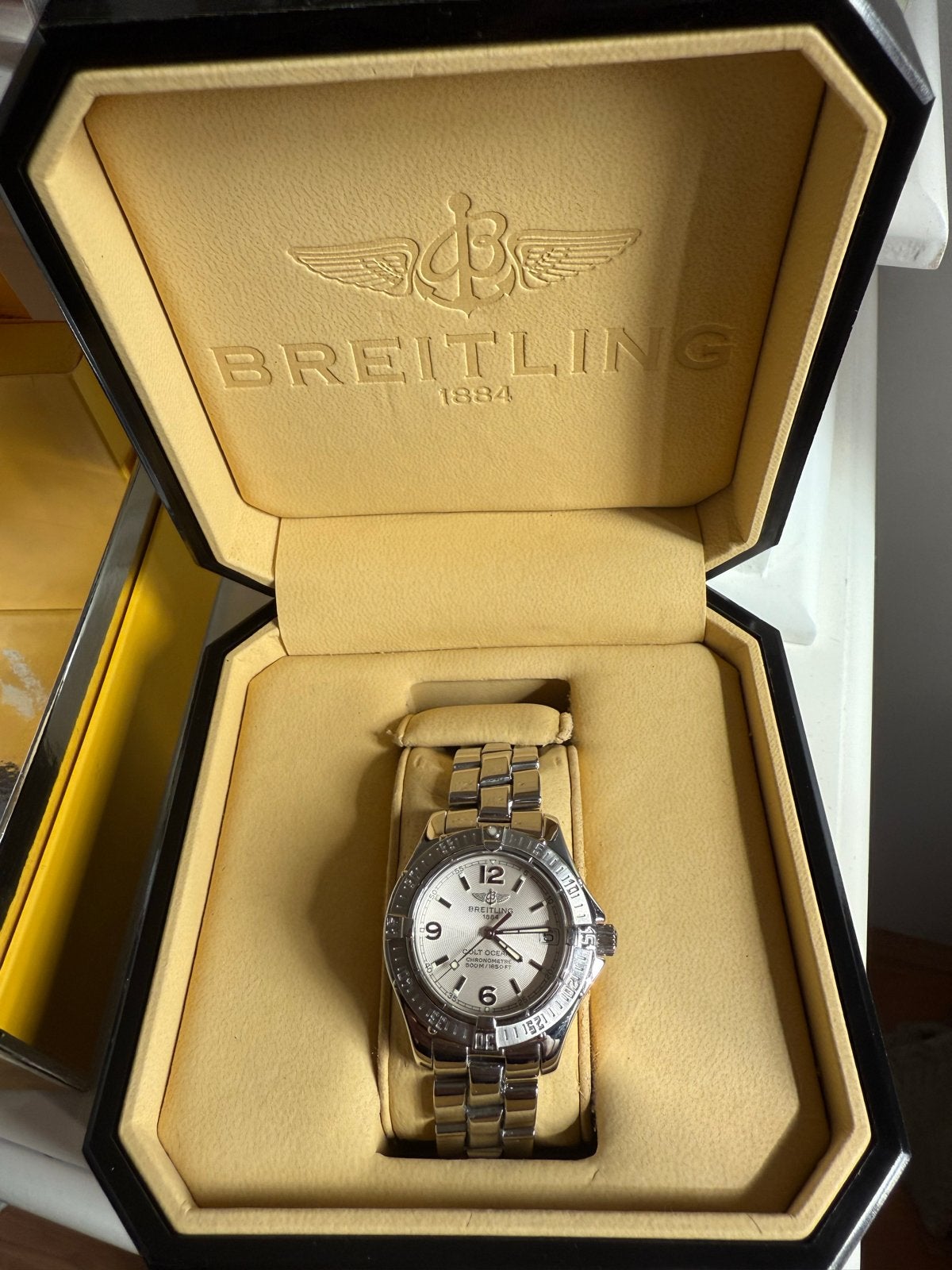 Breitling Colt Quartz Dameshorloge A775G20FA, Ophalen, Nieuw, Staal, Polshorloge