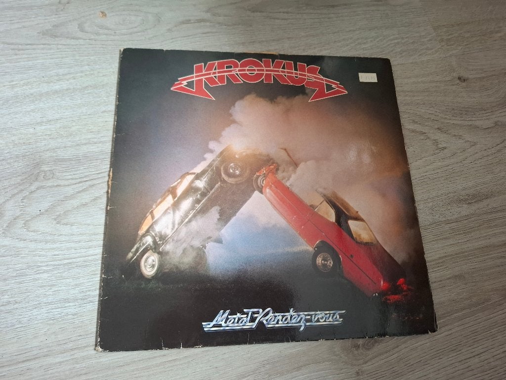LP Krokus – Metal Rendez-vous. (1980), Inclusief binnenhoes, Ophalen of Verzenden, Gebruikt, 12 inch