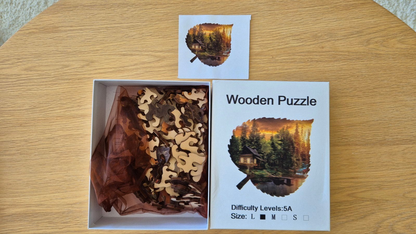 12 verschillende Houten puzzels met dierfiguren erin in verw, Ophalen, Minder dan 500 stukjes, Nieuw, Legpuzzel