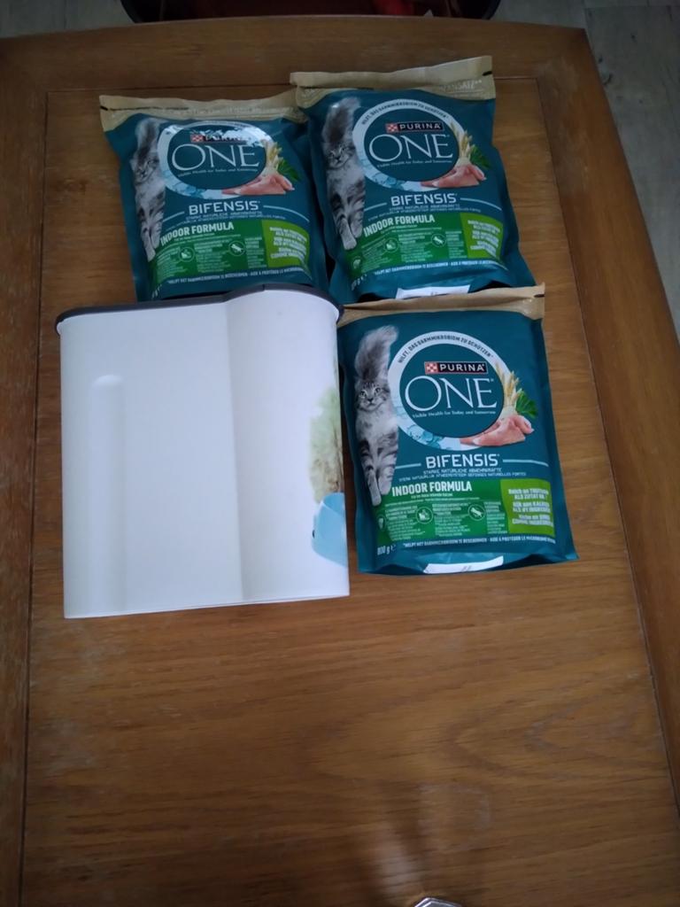 Zakken purine one in fomule indoor opbergbak en katten mand, Dieren en Toebehoren, Ophalen of Verzenden, Nieuw