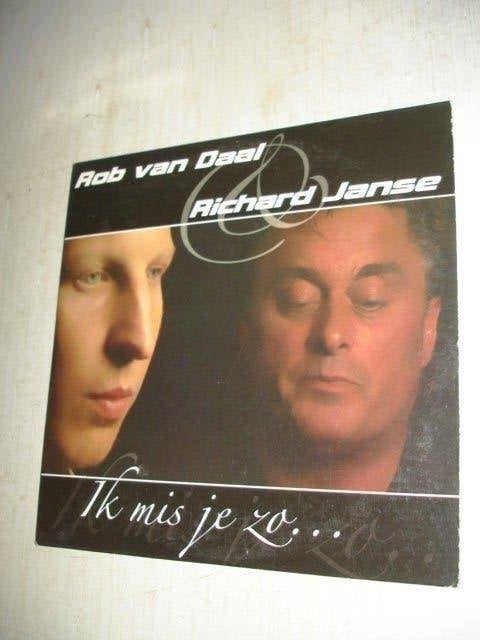 Richard Janse en Rob van Daal- Ik mis je zo....-, Verzenden, Zo goed als nieuw, Nederlandstalig