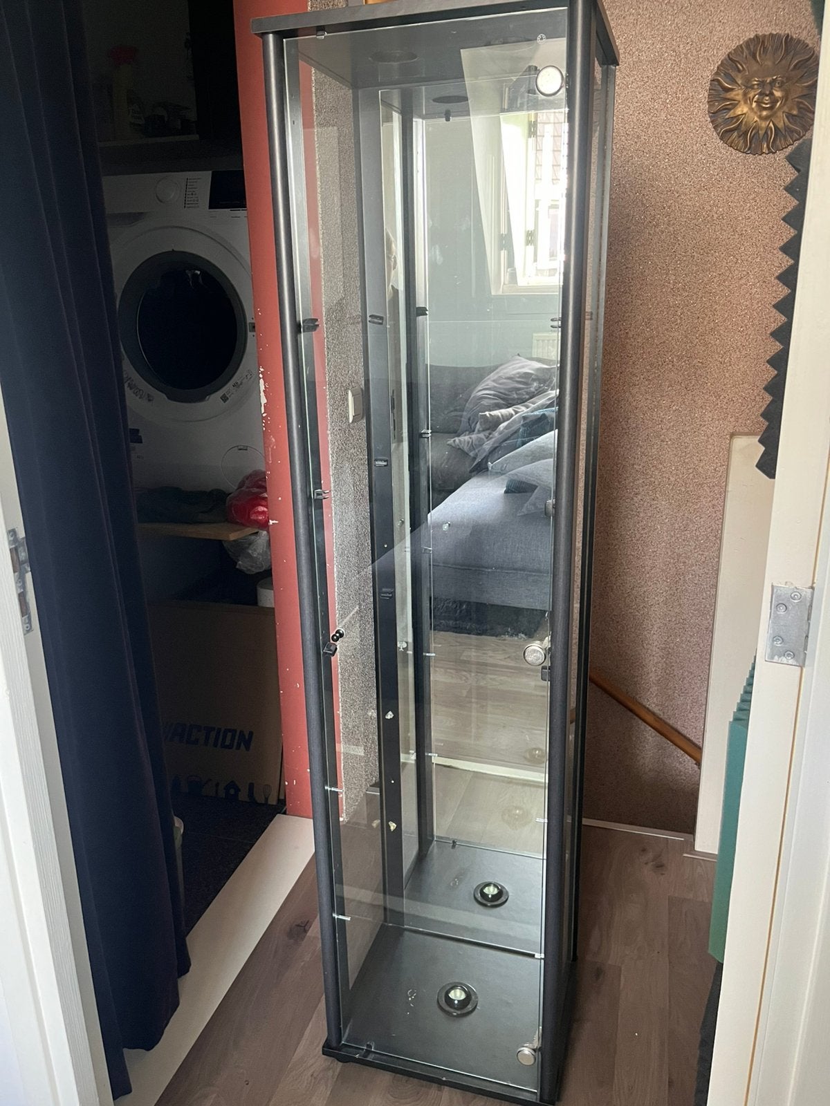 Vitrine kast, Gebruikt, 150 tot 200 cm, 25 tot 50 cm, 50 tot 100 cm