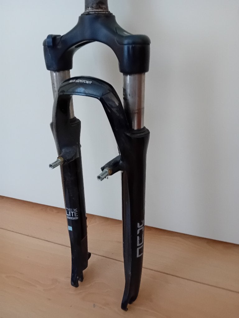 Suntour NCX Lite verende voorvork 28,5mm 230mm, Gebruikt, Overige materialen, Ophalen of Verzenden, Voorvork