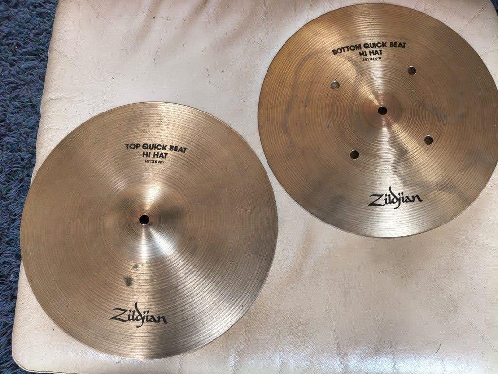 Ziljian Quick Beat hihat, Ophalen of Verzenden, Gebruikt, Drums of Percussie