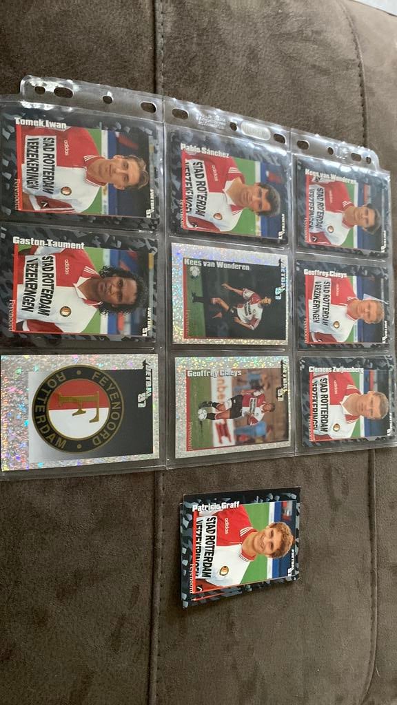 Panini voetbal 97, Ophalen of Verzenden, Zo goed als nieuw, Ajax, Poster, Plaatje of Sticker