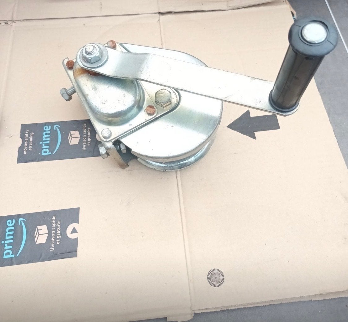 Delta Handlier met Automatische Rem - 370 kg Capaciteit, Auto diversen, Ophalen of Verzenden, Gebruikt