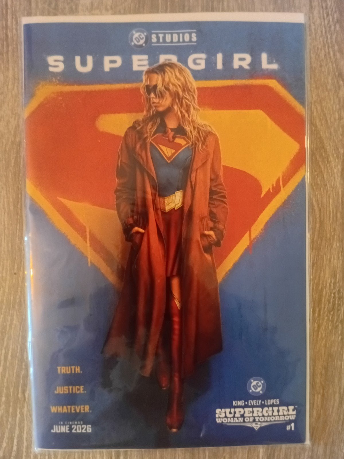 Supergirl: Woman of Tomorrow #1 - Cinema Exclusive, Ophalen of Verzenden, Zo goed als nieuw, King, Evely, Lopes