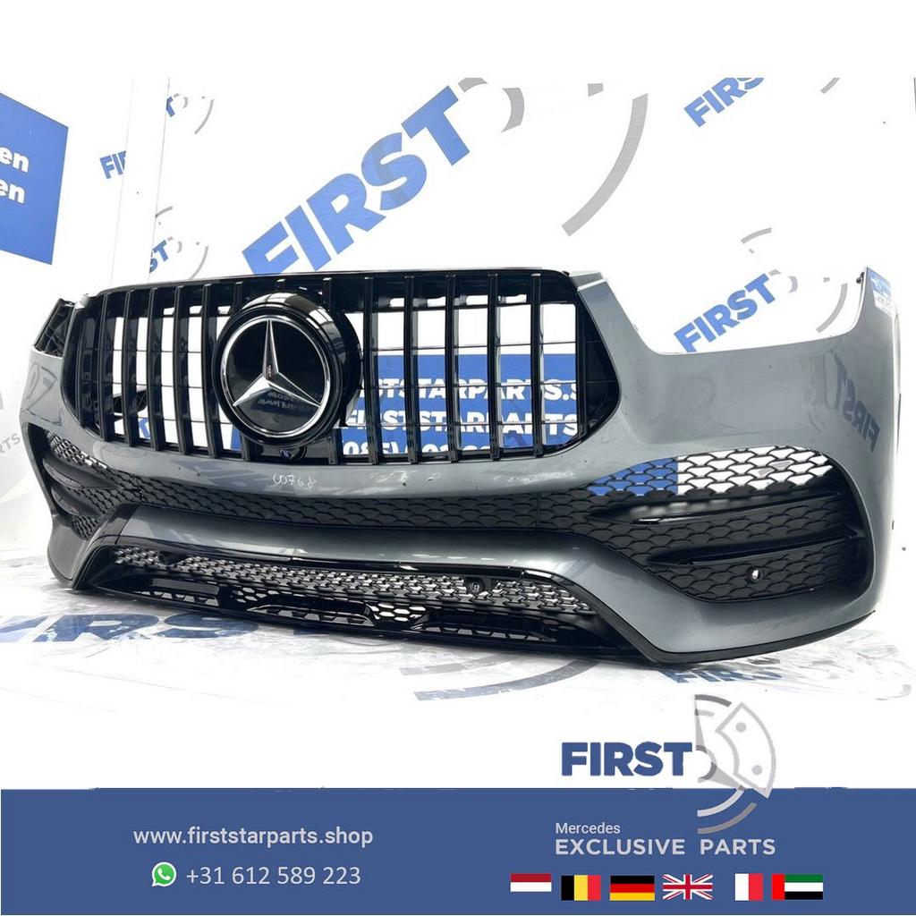 W167 V167 C167 GLE 53 AMG VOORBUMPER GRIJS COMPLEET originee, Gebruikt, -, Voor, Ophalen of Verzenden