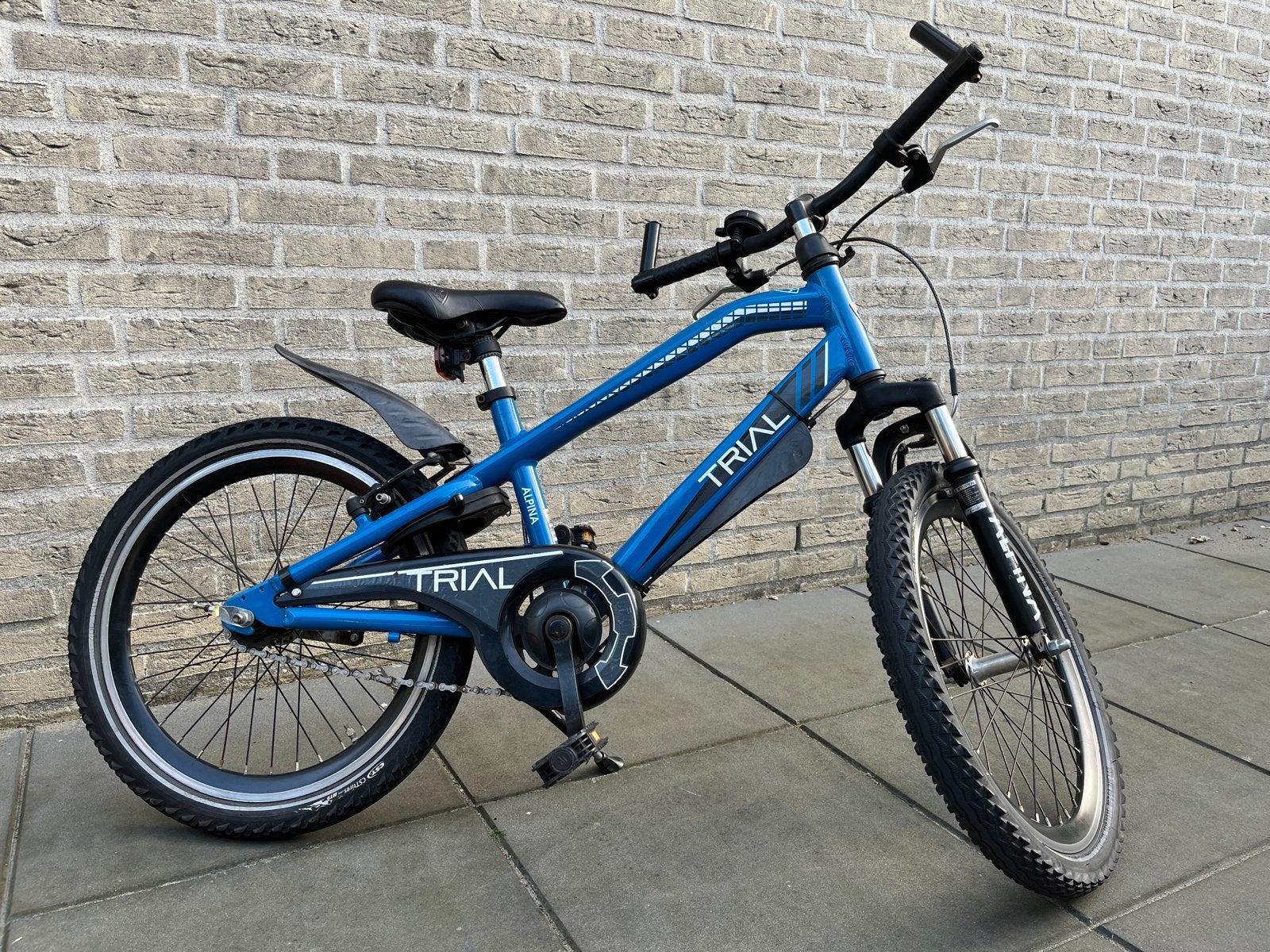 Alpina Trial Kinderfiets - Blauw, 20 inch, Ophalen, Gebruikt, 20 inch of meer