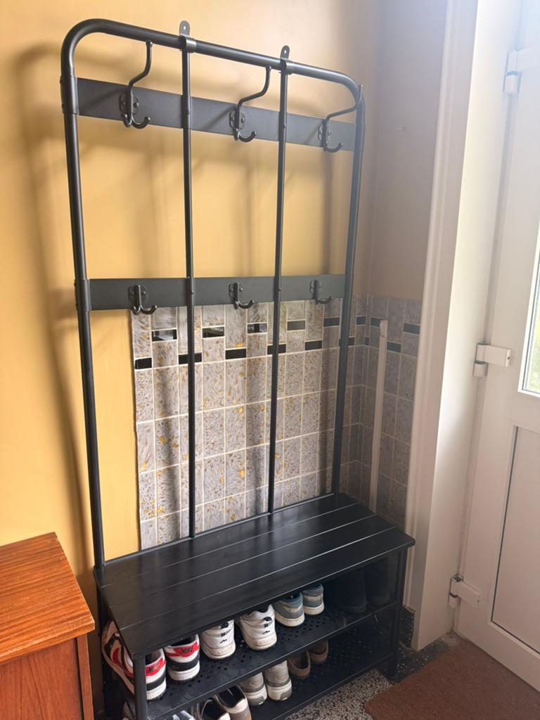 Ikea Nipasen kapstok, Huis en Inrichting, Woonaccessoires | Kapstokken, Gebruikt, 200 cm of meer, Metaal, Ophalen