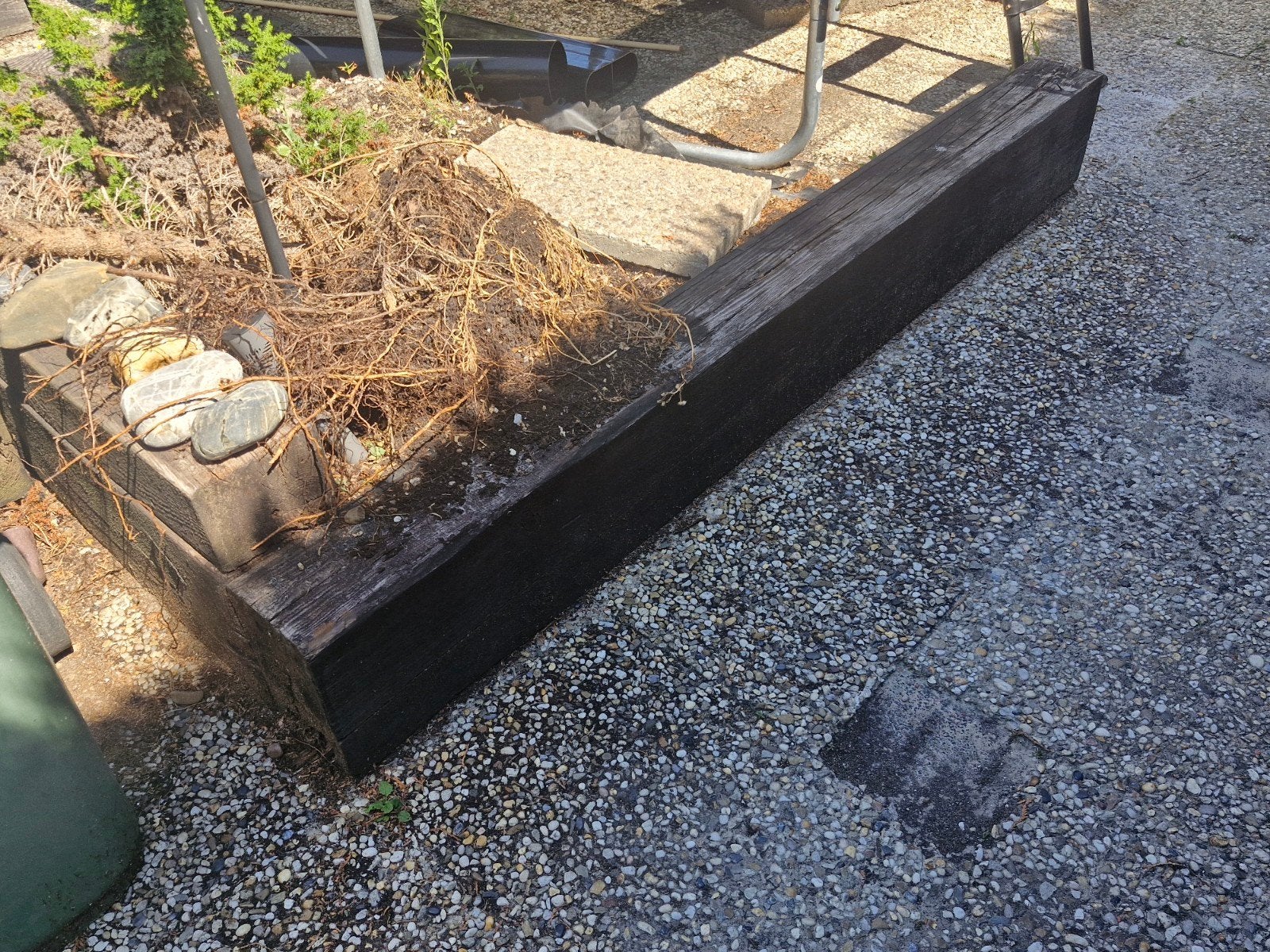 GRATIS houten bielzen in diverse formaten, Ophalen, Gebruikt, Biels, 200 cm of meer