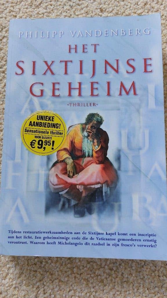 Het Sixtijnse Geheim - Philipp Vandenberg (Thriller), Gelezen, Europa overig, Philipp Vandenberg, Ophalen of Verzenden