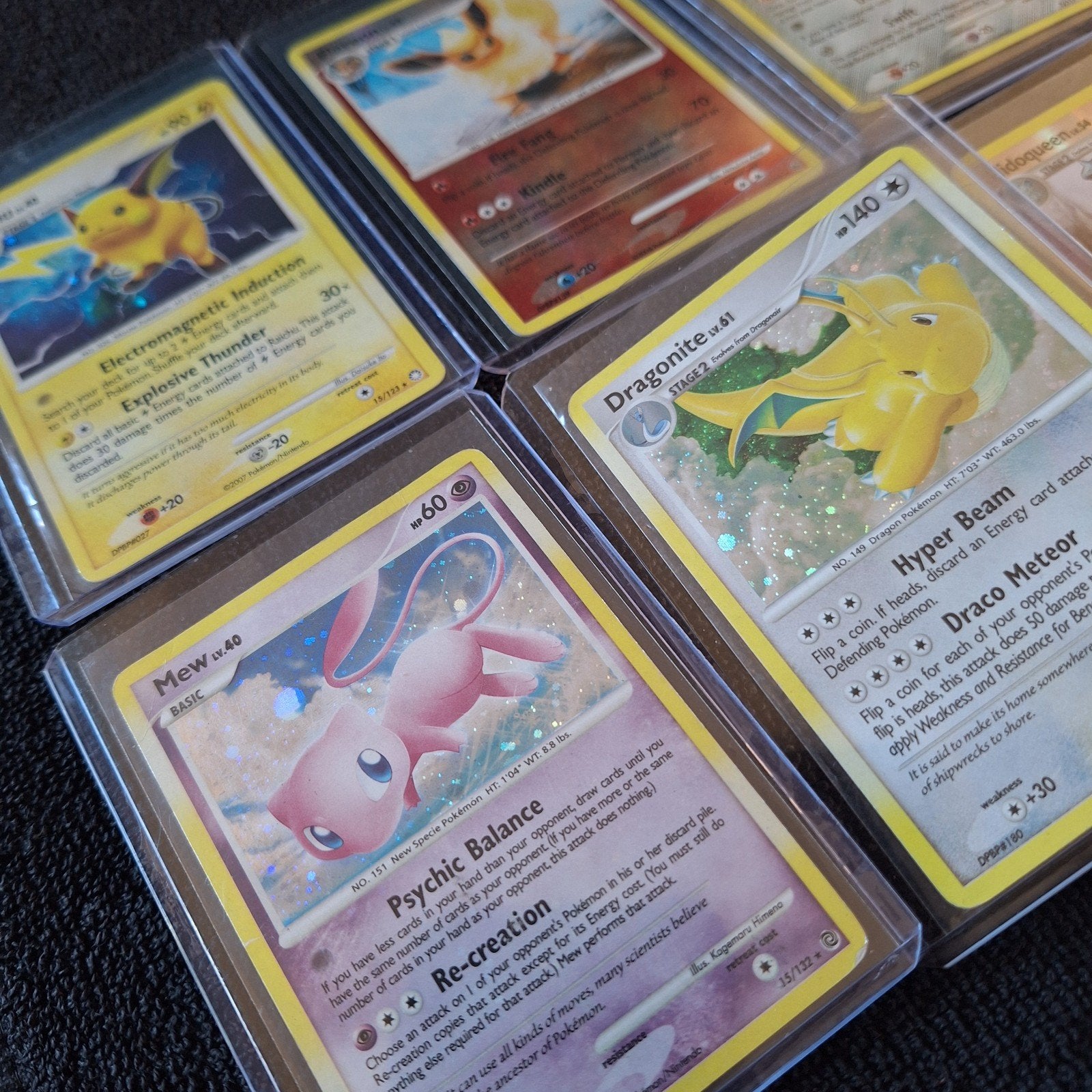 oude pokemon kaarten incl holo's, Ophalen of Verzenden, Zo goed als nieuw, Meerdere kaarten