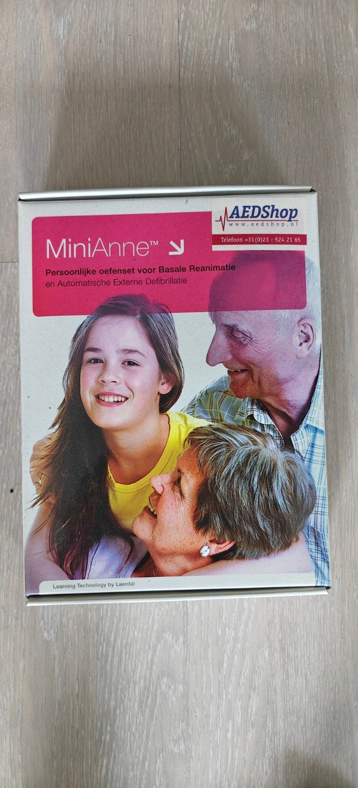 MiniAnne Reanimatie Oefenset - Basale Reanimatie & AED, Ophalen of Verzenden, Nieuw