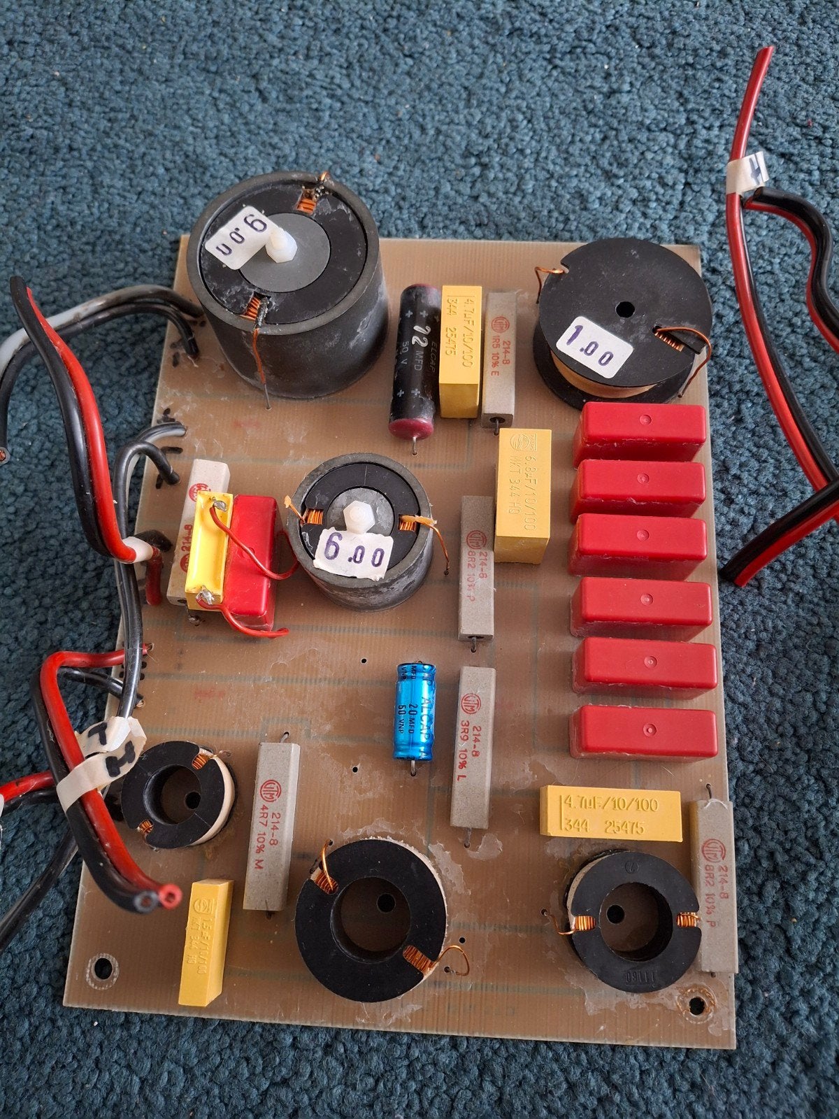 scheidingsfilters voor Rogers/Kef transmissielijn luidspreke, 150 watt of meer, Speakerset, Ophalen of Verzenden, Zo goed als nieuw