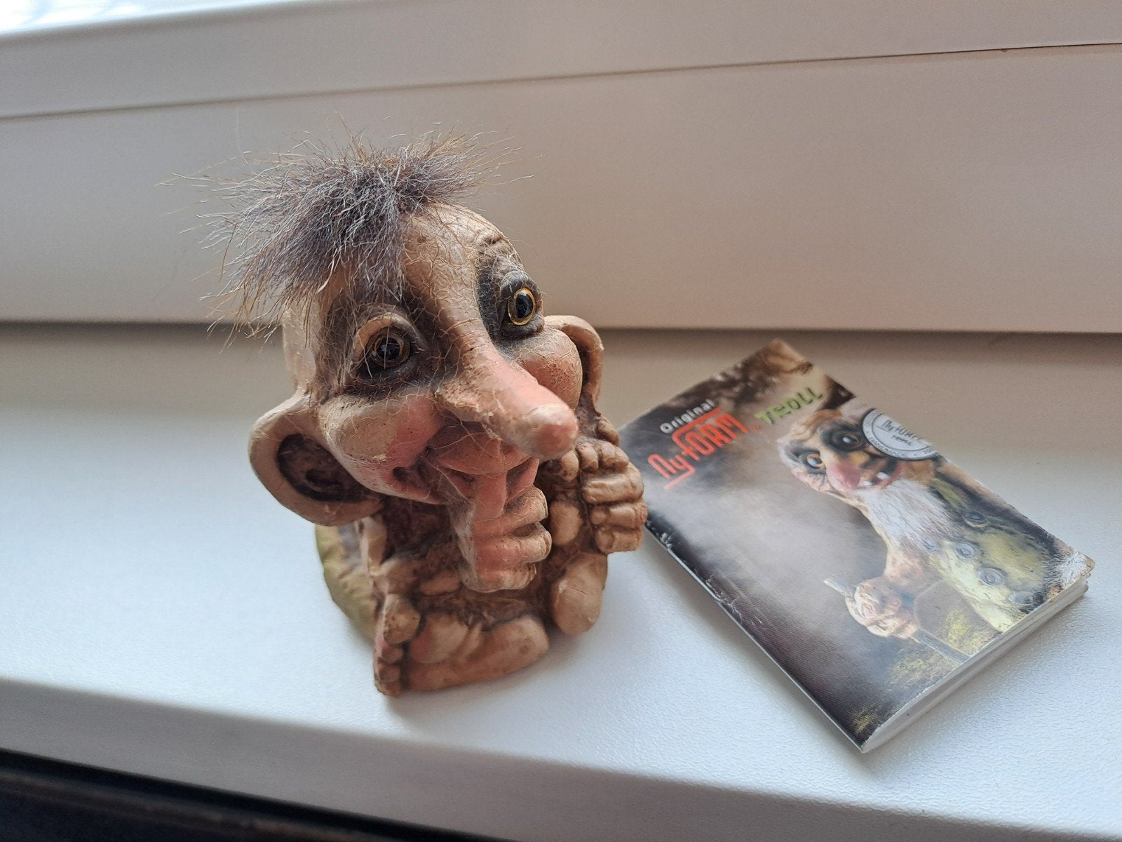 Originele Noorse Troll van Ny Form - Handgemaakt, Ophalen of Verzenden, Zo goed als nieuw