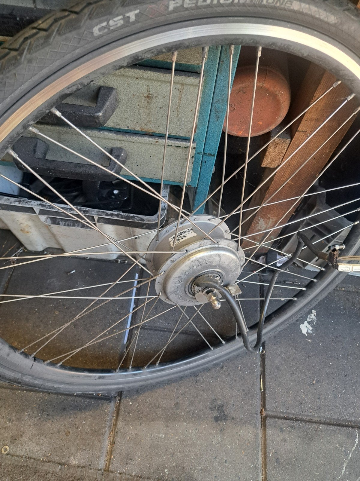 sparta voorwielmotor, Fietsen en Brommers, Fietsonderdelen, Ophalen