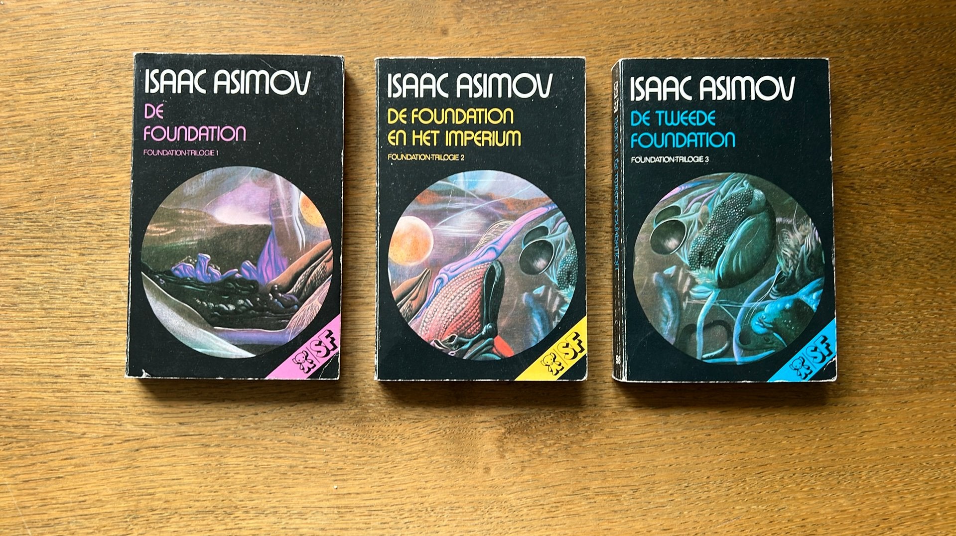 Isaac Asimov Foundation Trilogie - Complete Set, Boeken, Ophalen of Verzenden, Gelezen