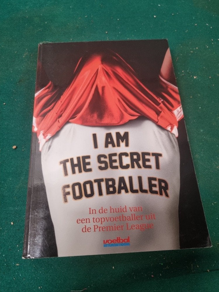 boek i am the secret footballer, Ophalen of Verzenden
