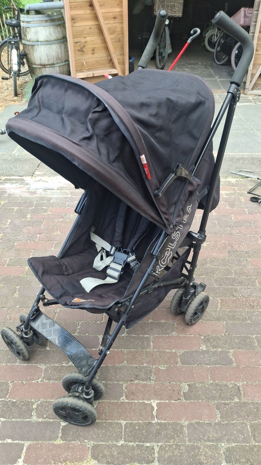 koelstra buggy + fietsendrager buggy, Fietsen en Brommers, Ophalen, Gebruikt