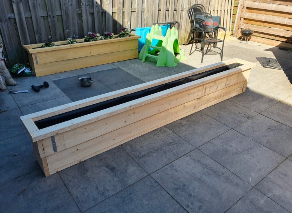 Meubels plantenbakken, Tuin en Terras, Bloembakken en Plantenbakken, Ophalen, Rond, Nieuw, 60 cm of meer
