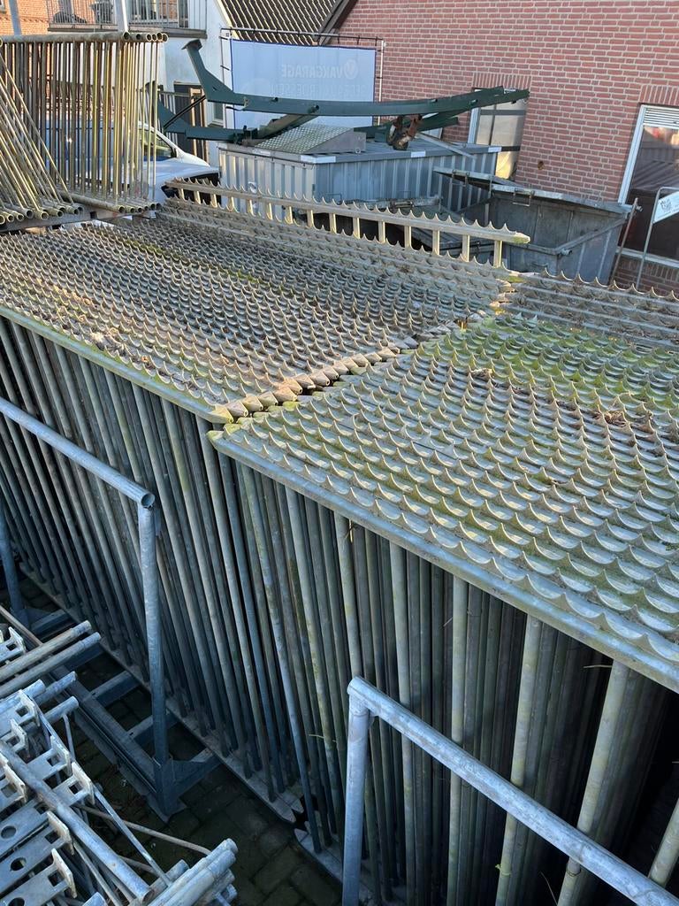 B&G gegalvaniseerd Barracuda spijltjeshekwerk, Tuin en Terras, Ophalen, Gebruikt, IJzer