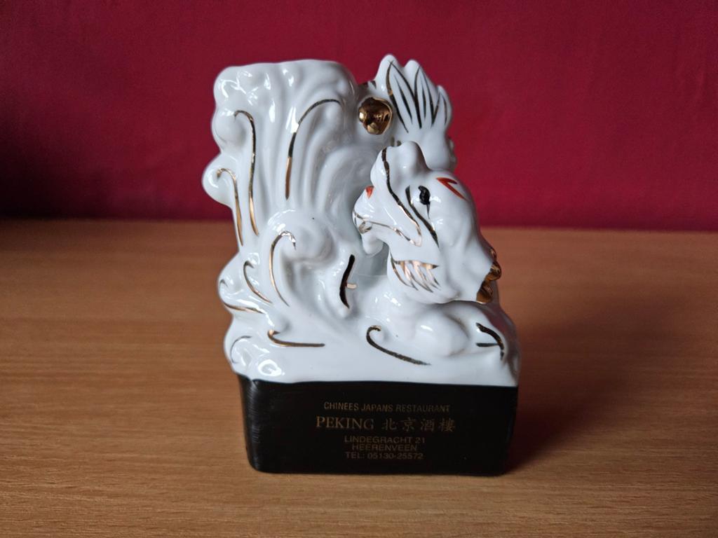 Chinees beeld van een draak, Verzamelen, Ophalen of Verzenden, Gebruikt, Fantasy