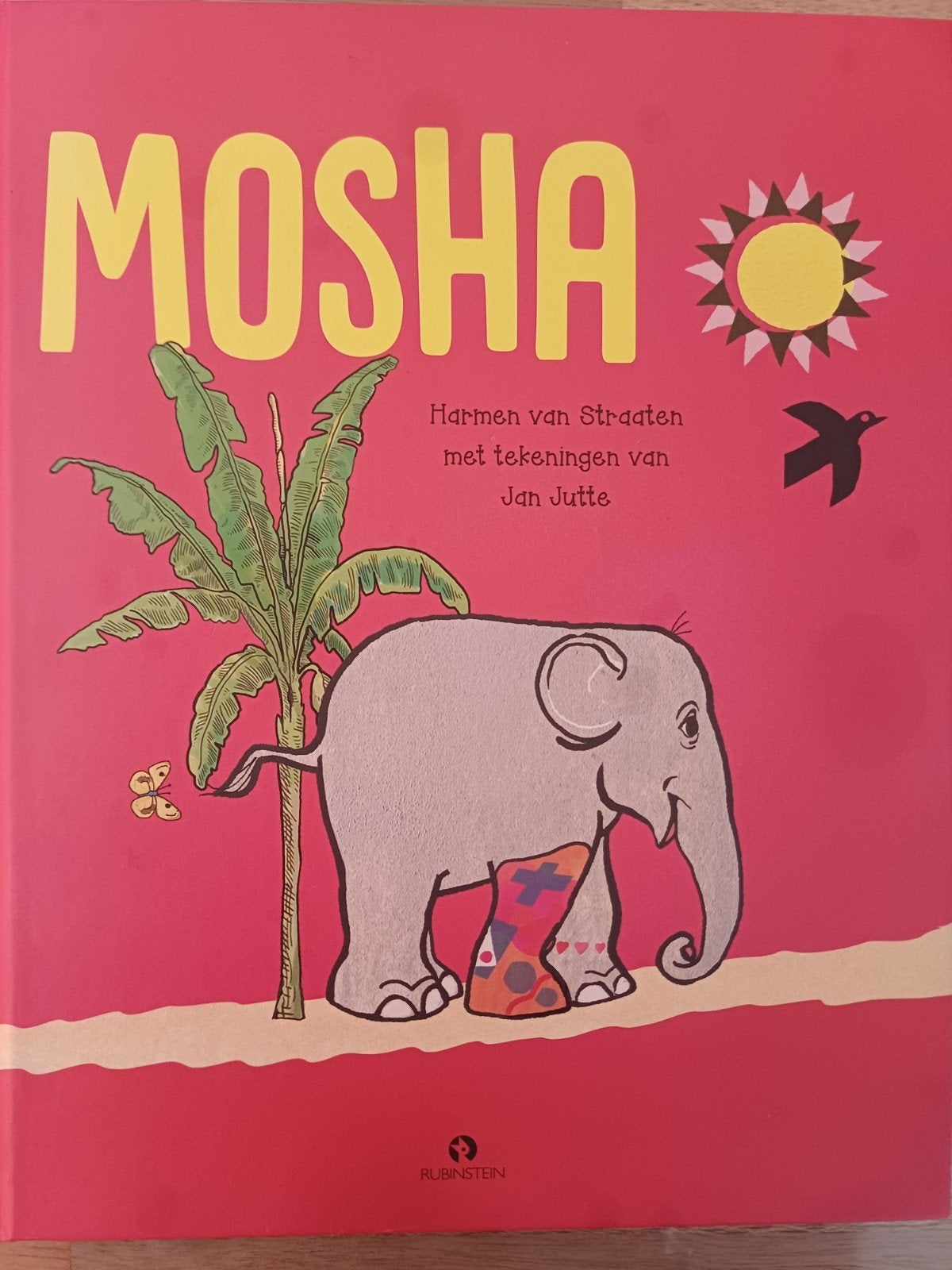 Harmen van Straaten - Mosha, Boeken, Kinderboeken | Kleuters, Zo goed als nieuw, Fictie algemeen, Ophalen of Verzenden