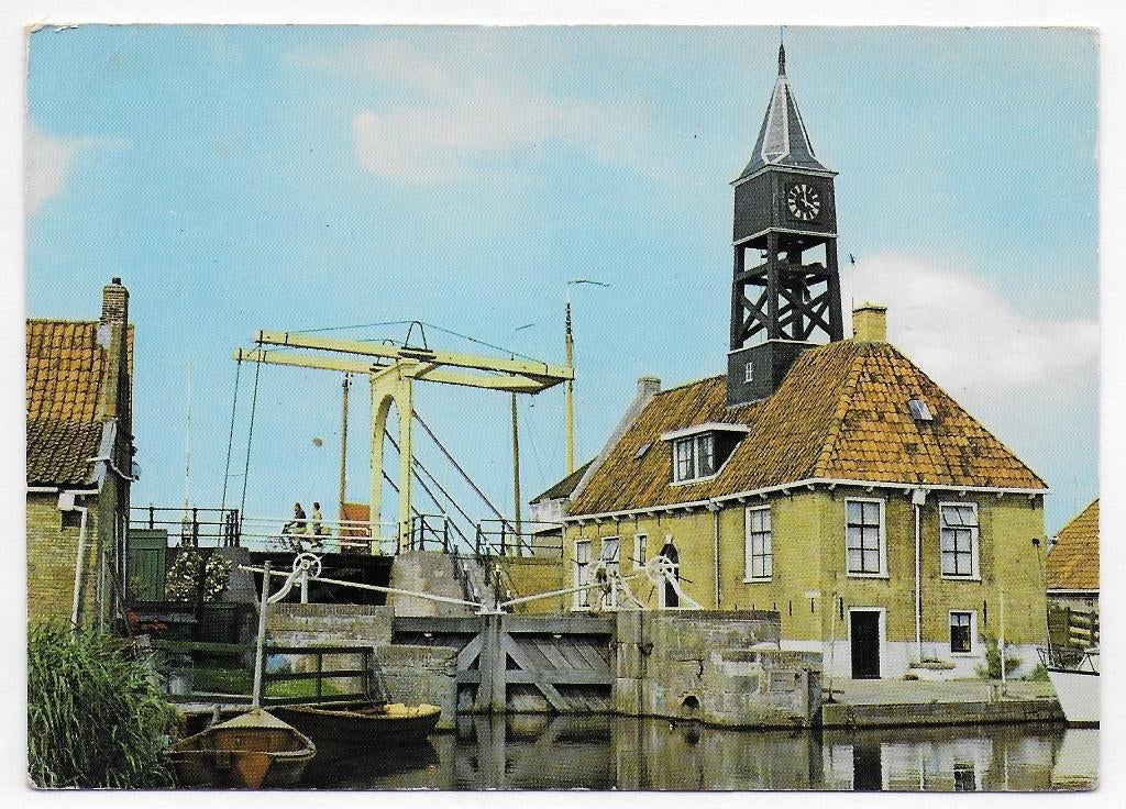 Hindeloopen Ongelopen Ansichtkaart (B4455 ), Ophalen of Verzenden, 1980 tot heden, Gelopen