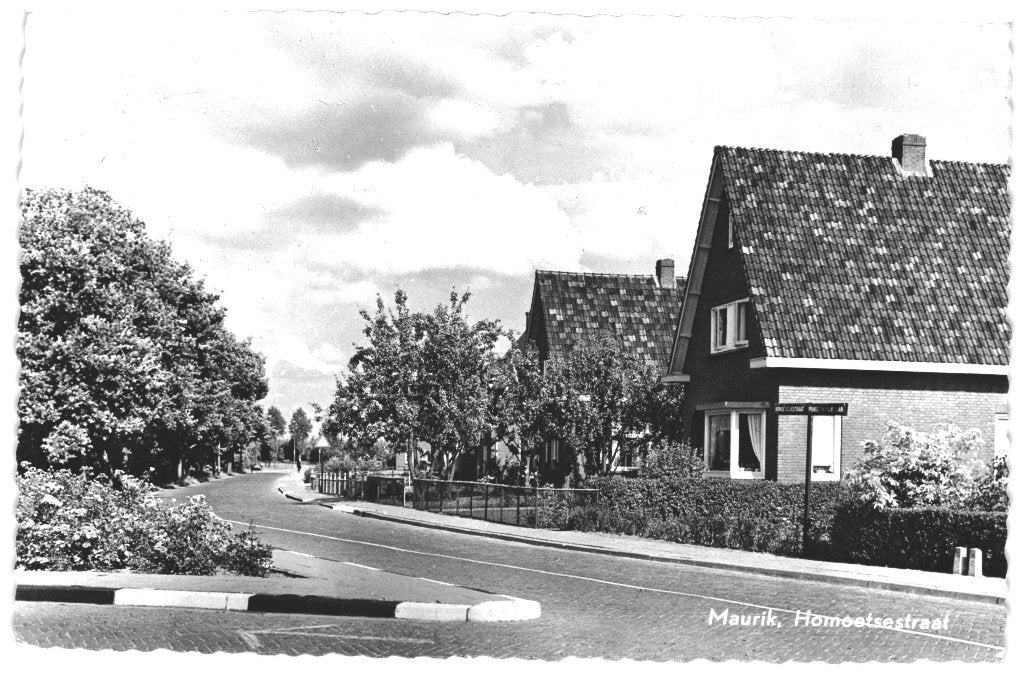 804440	Maurik	Gld 1964 Homoetsestraat	Gelopen met zegel, Verzamelen, Ophalen of Verzenden, 1960 tot 1980, Gelopen, Gelderland