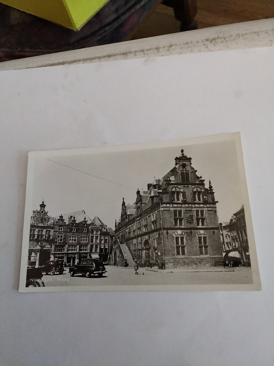 Oude ansichtkaart Nijmegen, De Waag -, Ophalen of Verzenden, 1920 tot 1940, Gelopen, Gelderland