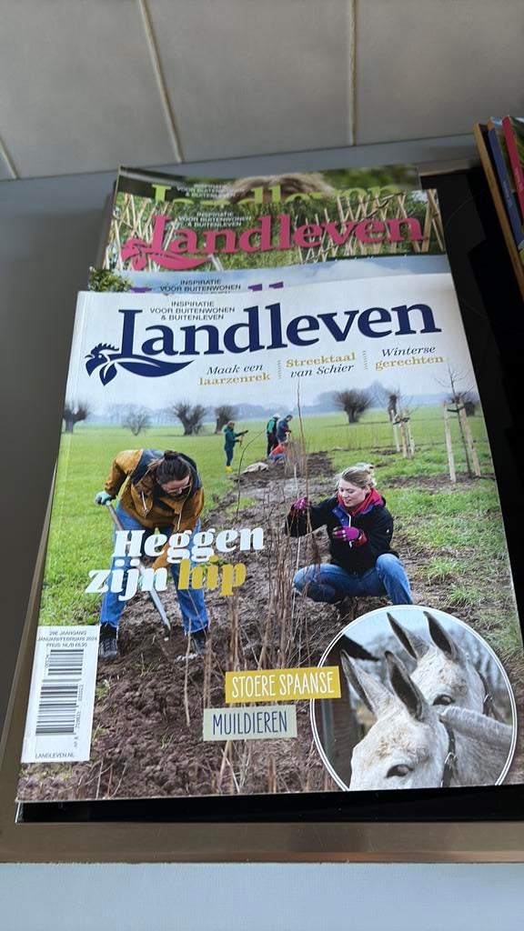 Te koop landleven, Boeken, Tijdschriften en Kranten, Verzenden, Zo goed als nieuw, Wetenschap en Natuur