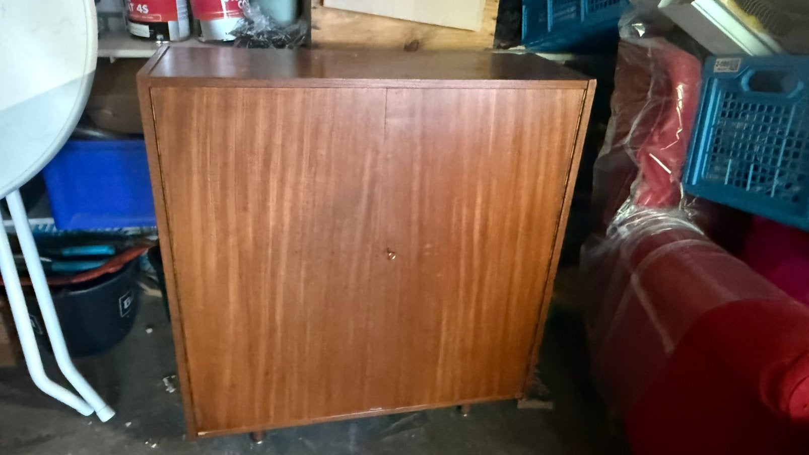 Pastoe kastje met twee deurtjes en drie plankjes 30x80x90, Antiek en Kunst, Ophalen of Verzenden