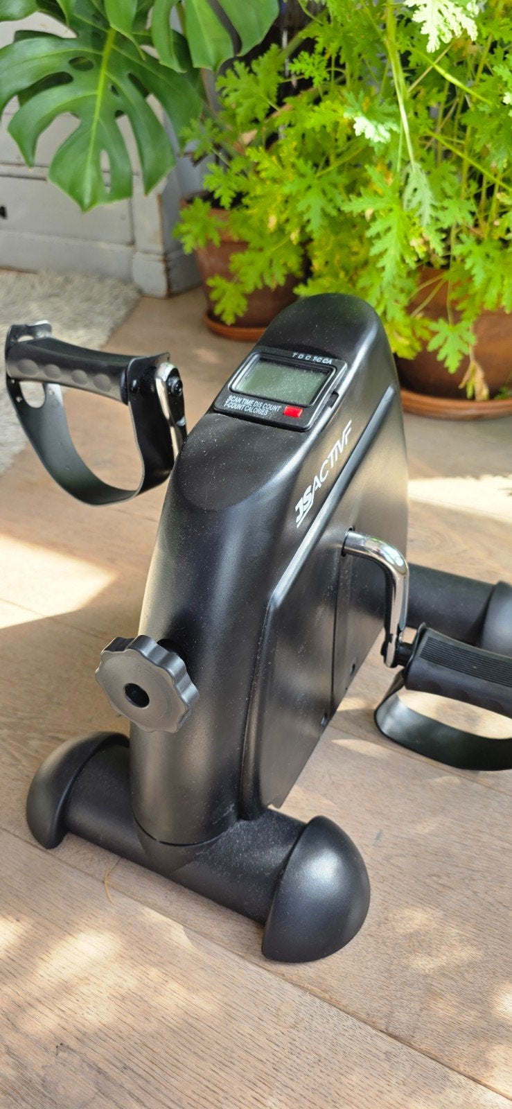 JS Active Mini Hometrainer - Compact en Effectief, Kunststof, Armen, Ophalen of Verzenden, Zo goed als nieuw