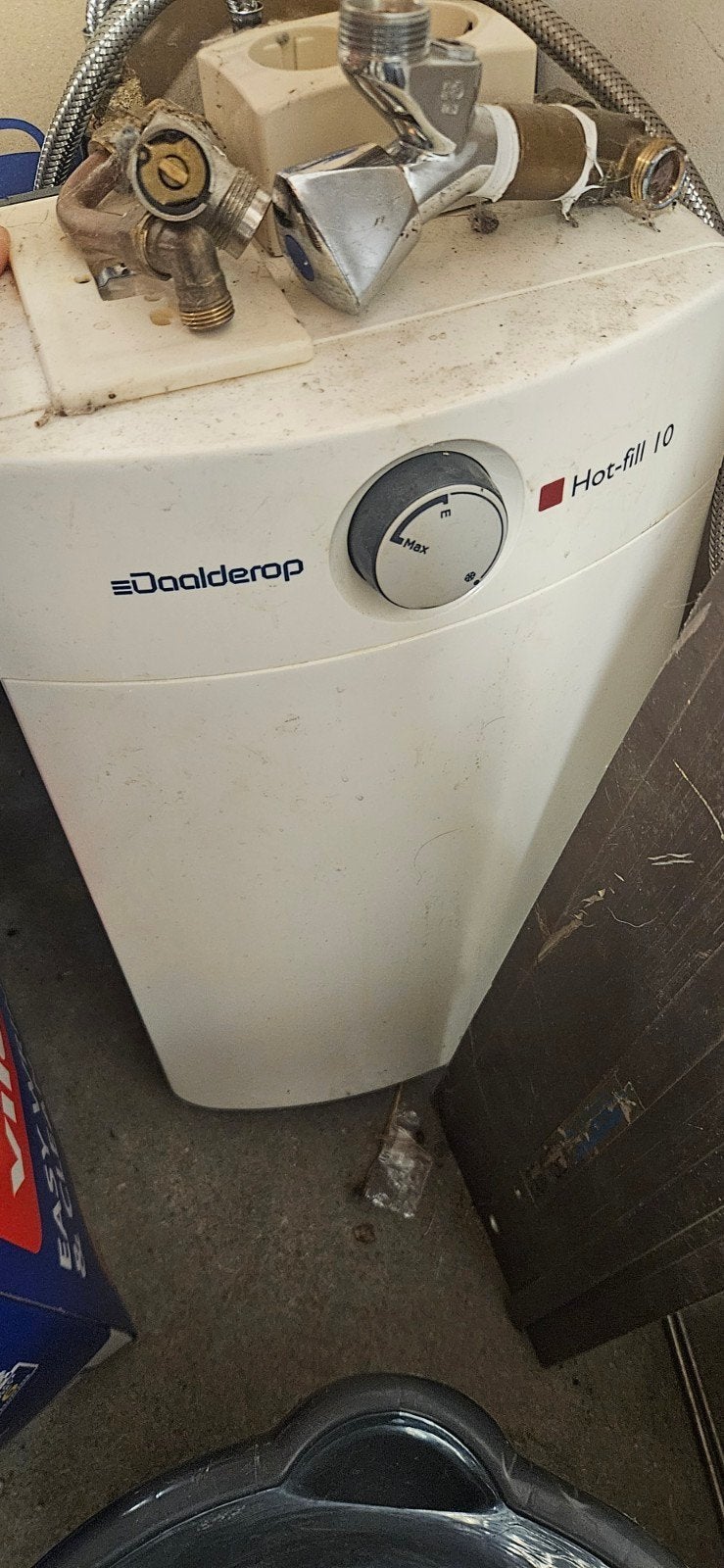 Daalderop Hot-fill 10 Close-in Boiler, Ophalen